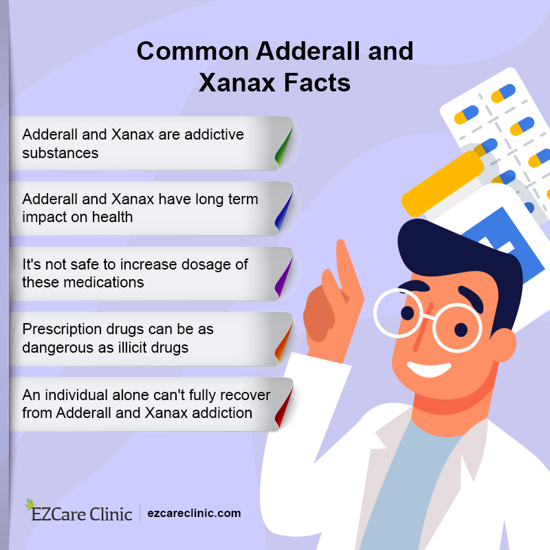 Adderall and Xanax 