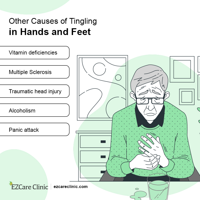 tingling in hands and feet 