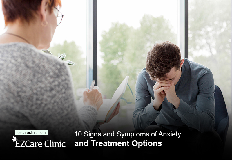symptoms of anxiety